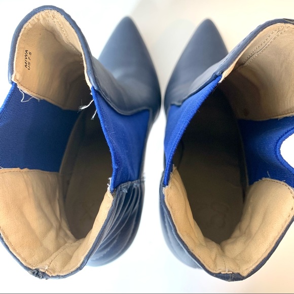 GX By GWEN SEFANI Navy Blue Booties—SZ. 7.5 - Picture 14 of 15